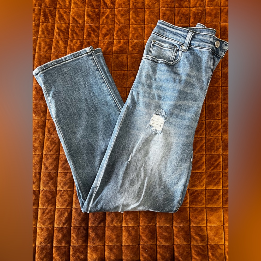 Classic Blue Women's Straight Leg Jeans